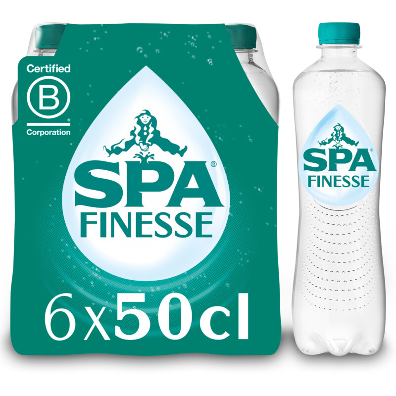 Een afbeelding van Spa Finesse licht bruisend mineraalwater