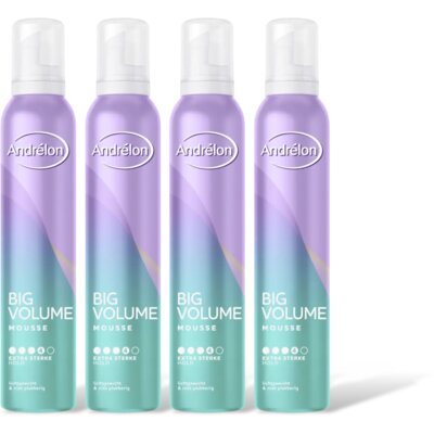 pdp-image-Andrélon Verrassend volume haarmousse 4-pack