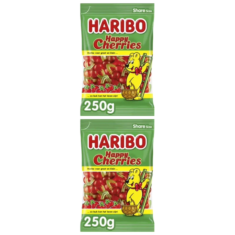 Haribo Happy cherries 2-pack