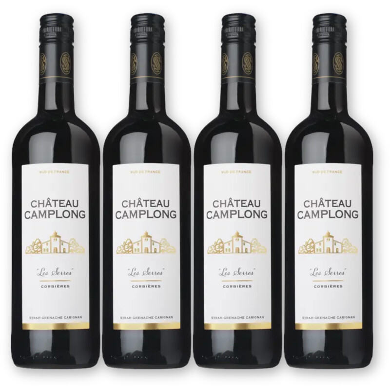 Château Camplong Château Camplong Corbières 4 flessen