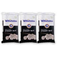 Wilhelmina Zwartwit 3-pack