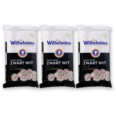 pdp-image-Wilhelmina Zwartwit 3-pack