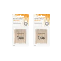 Care Tandenstokers extra dun 2-pack