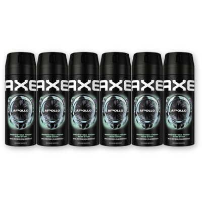pdp-image-Axe Apollo deodorant bodyspray 6-pack