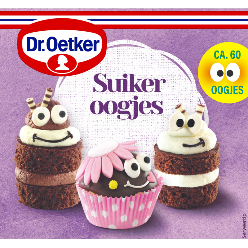 Een afbeelding van Dr. Oetker Suikeroogjes