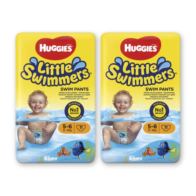 Little swimmers maat 5-6 2-pack