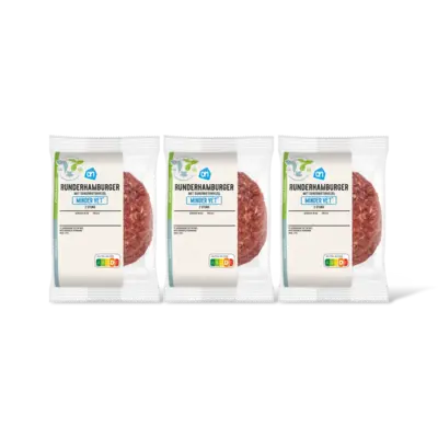 pdp-image-AH Runderhamburger minder vet 2 stuks 3-pck