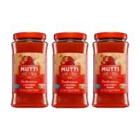 Mutti Pastasaus met parmigiano reggiano 3-pack