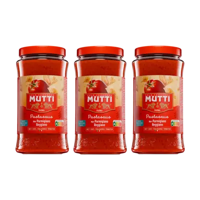 pdp-image-Mutti Pastasaus met parmigiano reggiano 3-pack