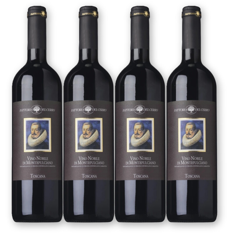 Fattoria del Cerro Fattoria del Cerro Vino Nobile 4 flessen