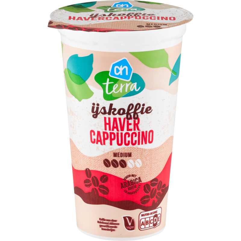 Een afbeelding van AH Terra IJskoffie haver cappuccino