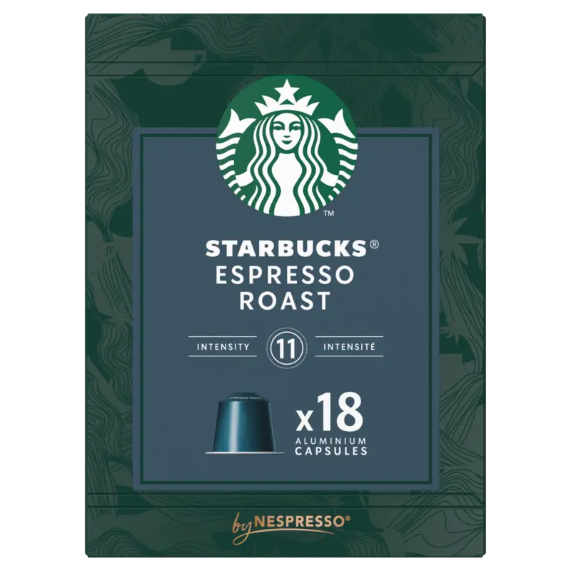 Starbucks Nespresso espresso roast capsules