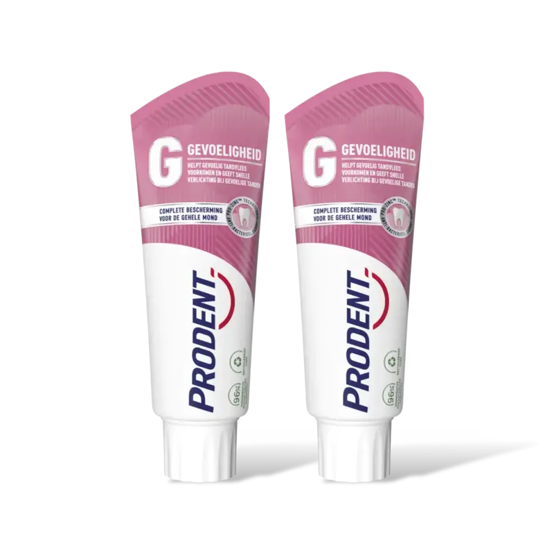 Prodent Tandpasta gevoeligheid & tandvlees 2pack