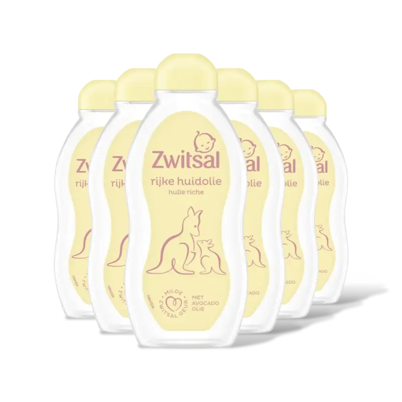 Baby rijke huidolie 6-pack