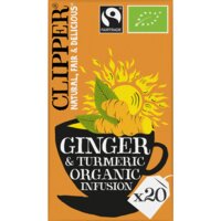 Clipper Ginger turmeric organic infusion