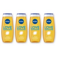 NIVEA Love sunshine douchegel 4-pack