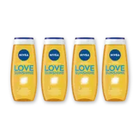 NIVEA Love sunshine douchegel 4-pack