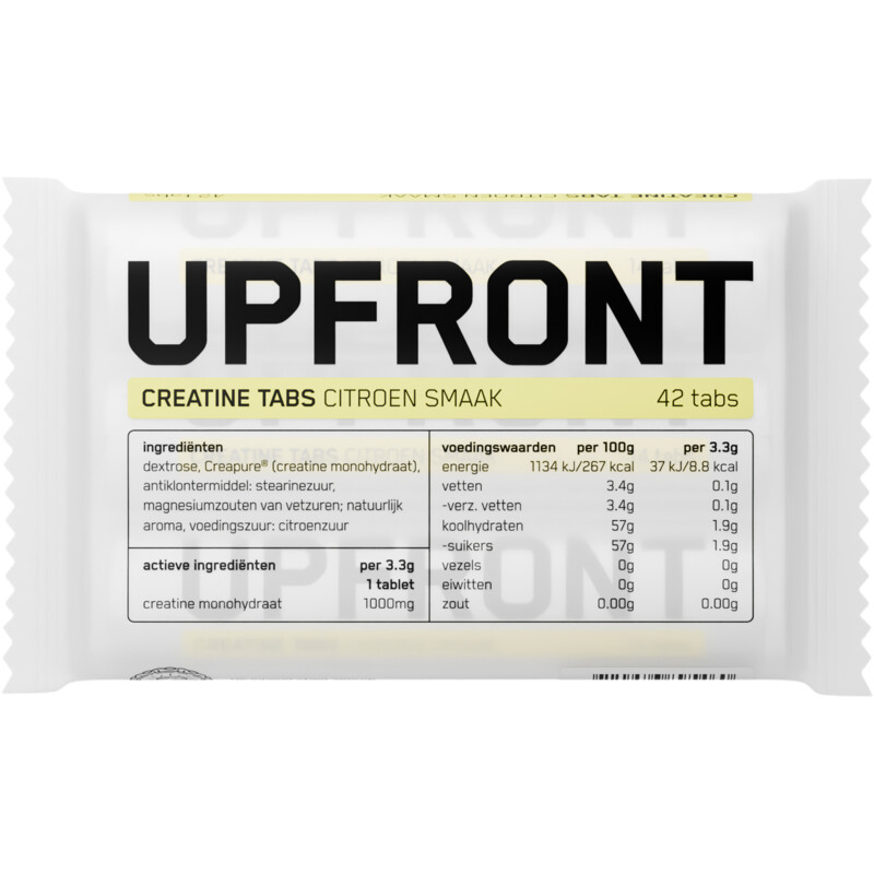 Upfront Creatine tabs citroen