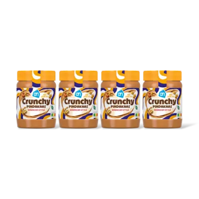 pdp-image-AH Crunchy pindakaas American style st 4pck
