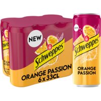 Een afbeelding van Schweppes Orange passion 6-pack