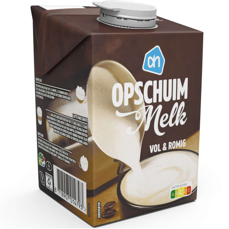 Een afbeelding van AH Opschuimmelk