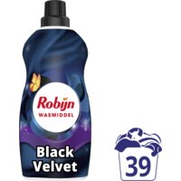 Een afbeelding van Robijn Black velvet wasmiddel voordeelfles