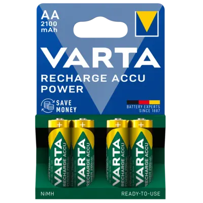 pdp-image-Varta AA oplaadbare batterijen 2100 mAh