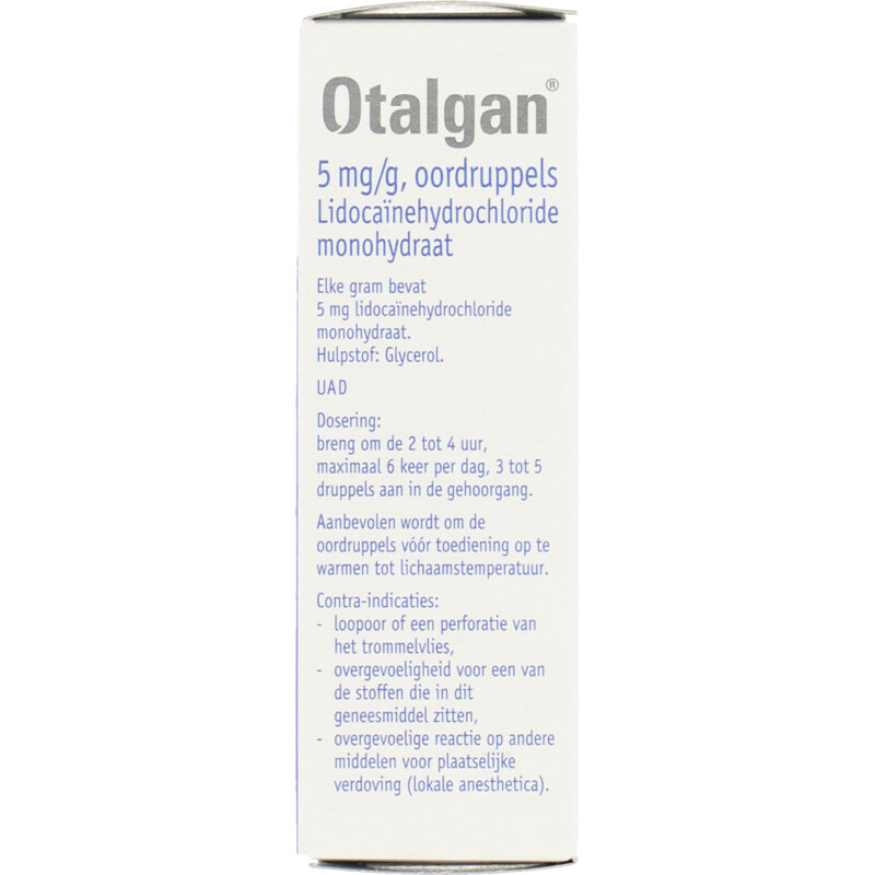 Een afbeelding van Otalgan Oordruppels bij oorpijn