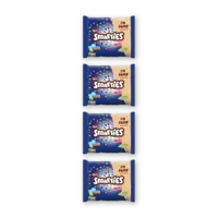Smarties Mini melkchocolade uitdeelzak 4-pack