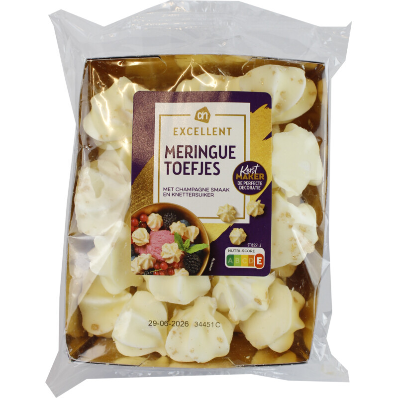 Een afbeelding van AH Excellent Meringue toefjes