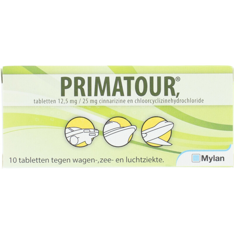 Een afbeelding van Primatour Reistabletten