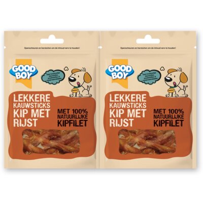 pdp-image-Good boy Lekkere kauwsticks kip met rijst 2-pack