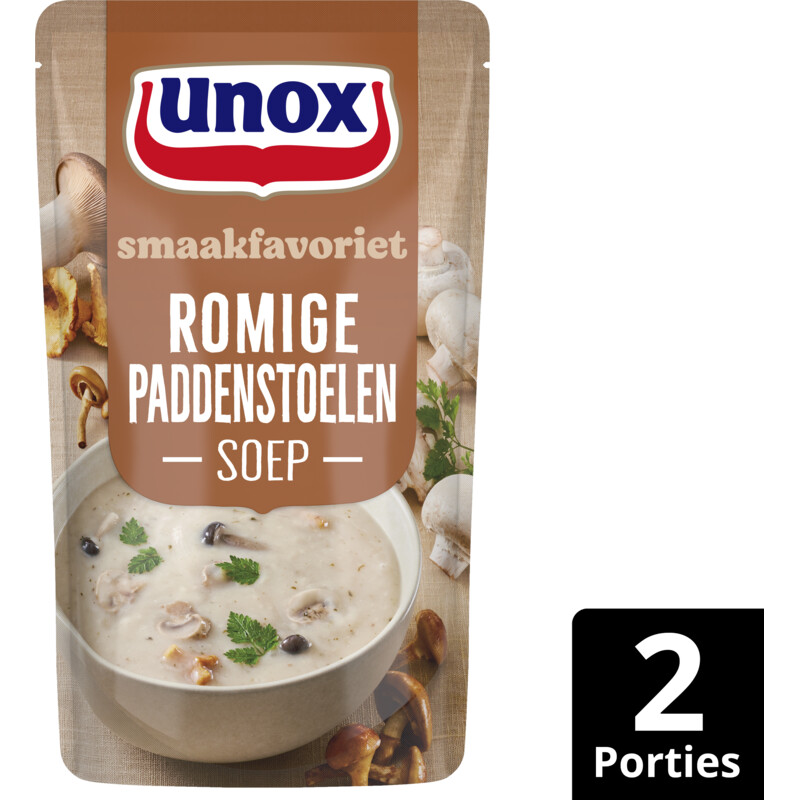 Een afbeelding van Unox Romige Paddenstoelensoep