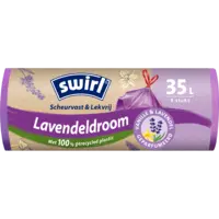 Swirl Vuilniszakken lavendeldroom 35liter