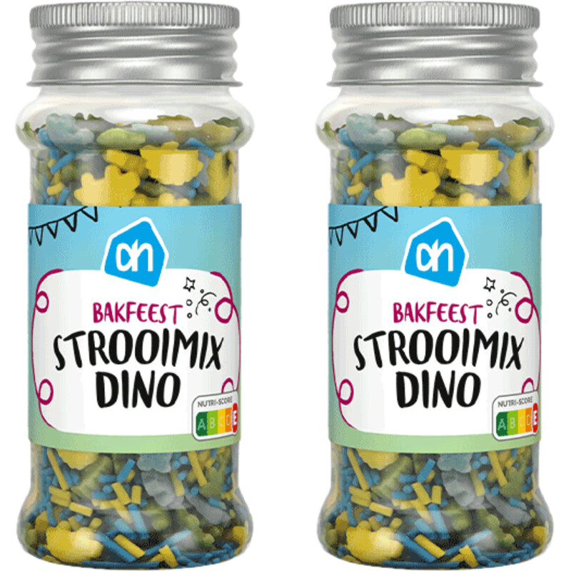 Een afbeelding van AH Bakfeest strooimix dino 2-pack