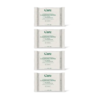 pdp-image-Care Sensitive cleansing wipes 0% 4-pack