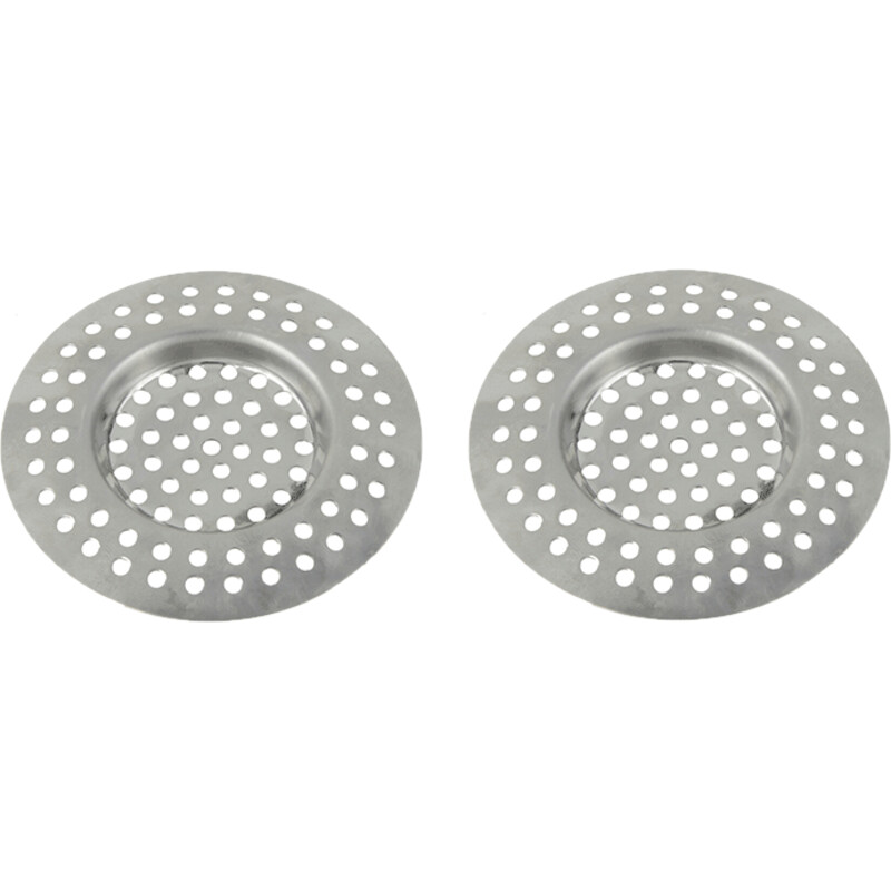 Een afbeelding van AH Gootsteenzeefje RVS 2-pack