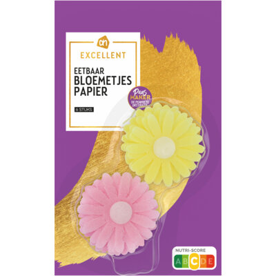 pdp-image-AH Excellent Eetbaar bloemetjes papier