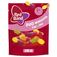 Red Band Duo winegums zoet fris