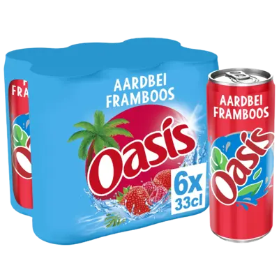 pdp-image-Oasis Aardbei framboos 6-pack
