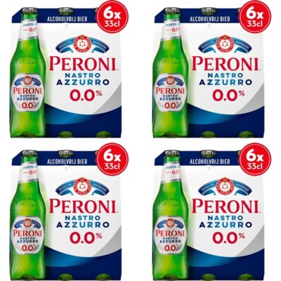 pdp-image-Peroni azzurro alcoholvrij bier 4x 6-pack