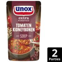 Unox Tomaat kidneybonensoep