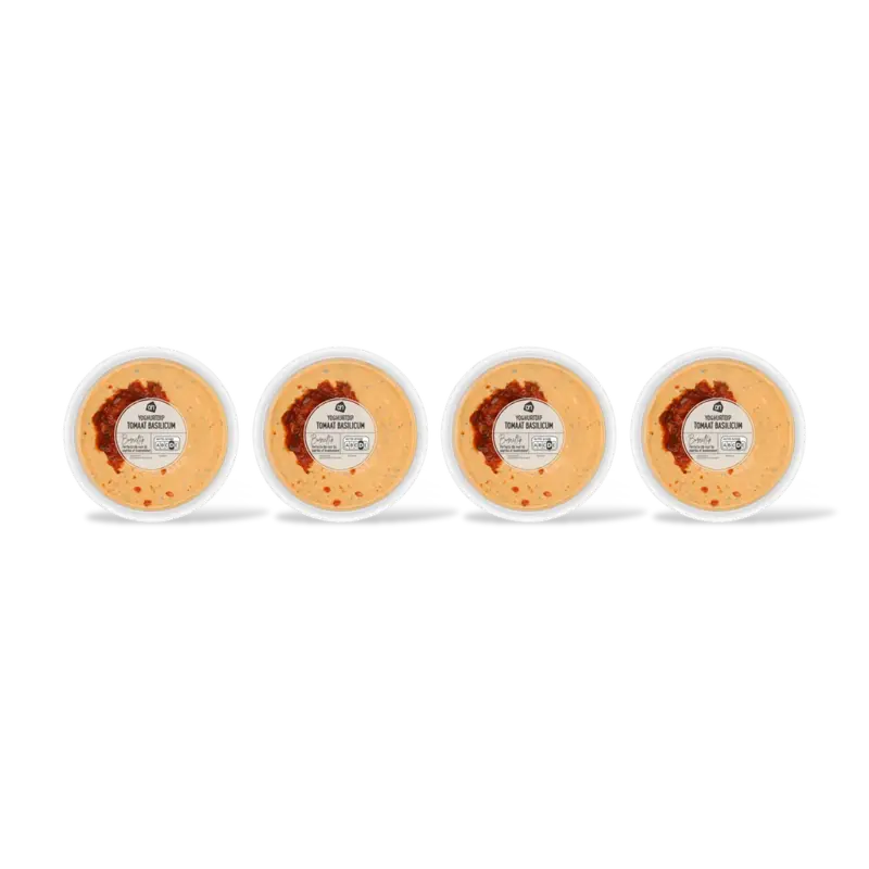 AH Yoghurtdip tomaat basilicum 4-pack