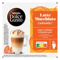 Nescafé Dolce Gusto Macchiato caramel capsules