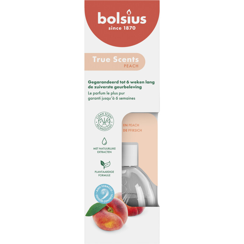 Een afbeelding van Bolsius Geurverspreider true scents anti tabak