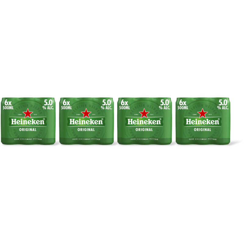 Heineken Premium pilsener 4x 6-pack