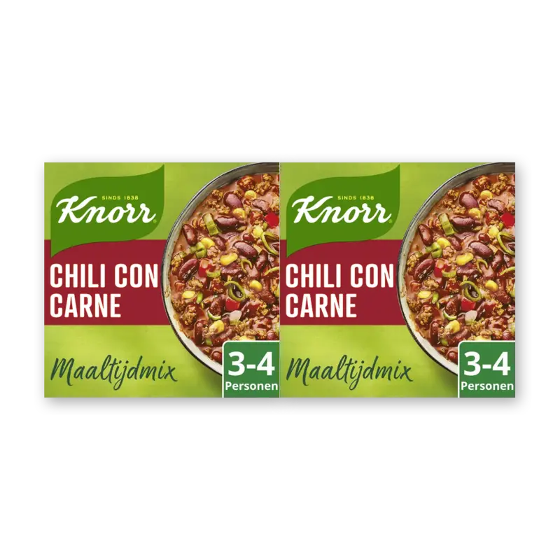 Knorr Maaltijdmix chili con carne 2-pack