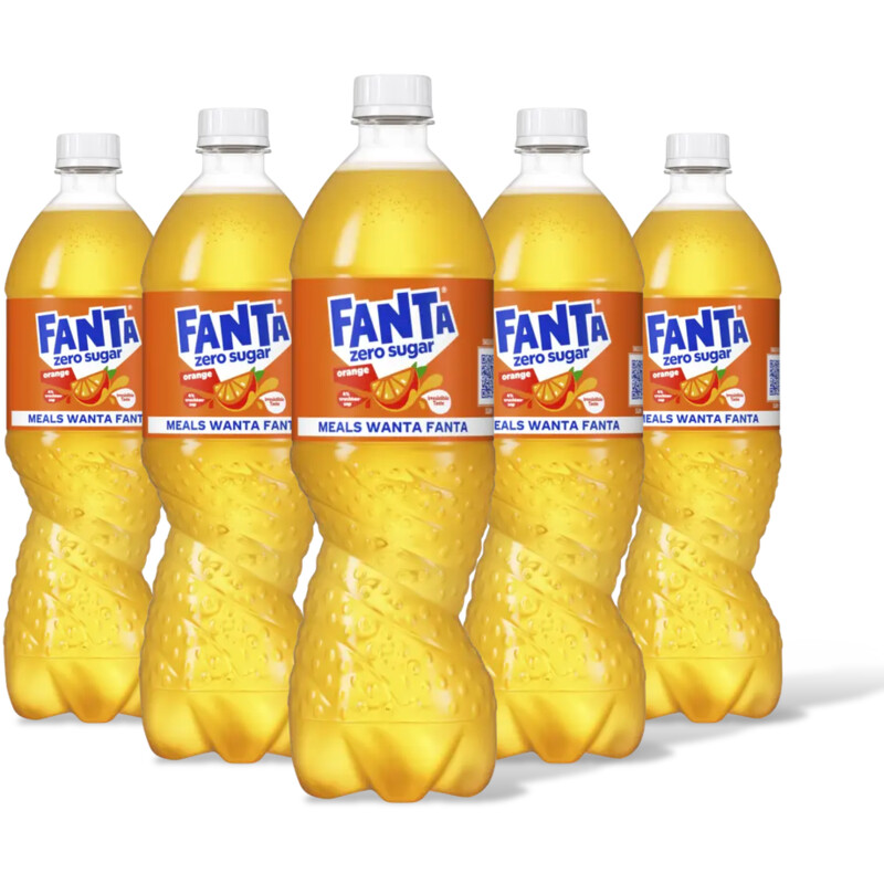 Fanta Orange zero sugar 5-pack