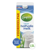 Campina Halfvolle melk voordeelverpakking