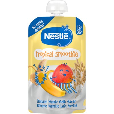 Nestlé Tropical smoothie banaan mango 12m+